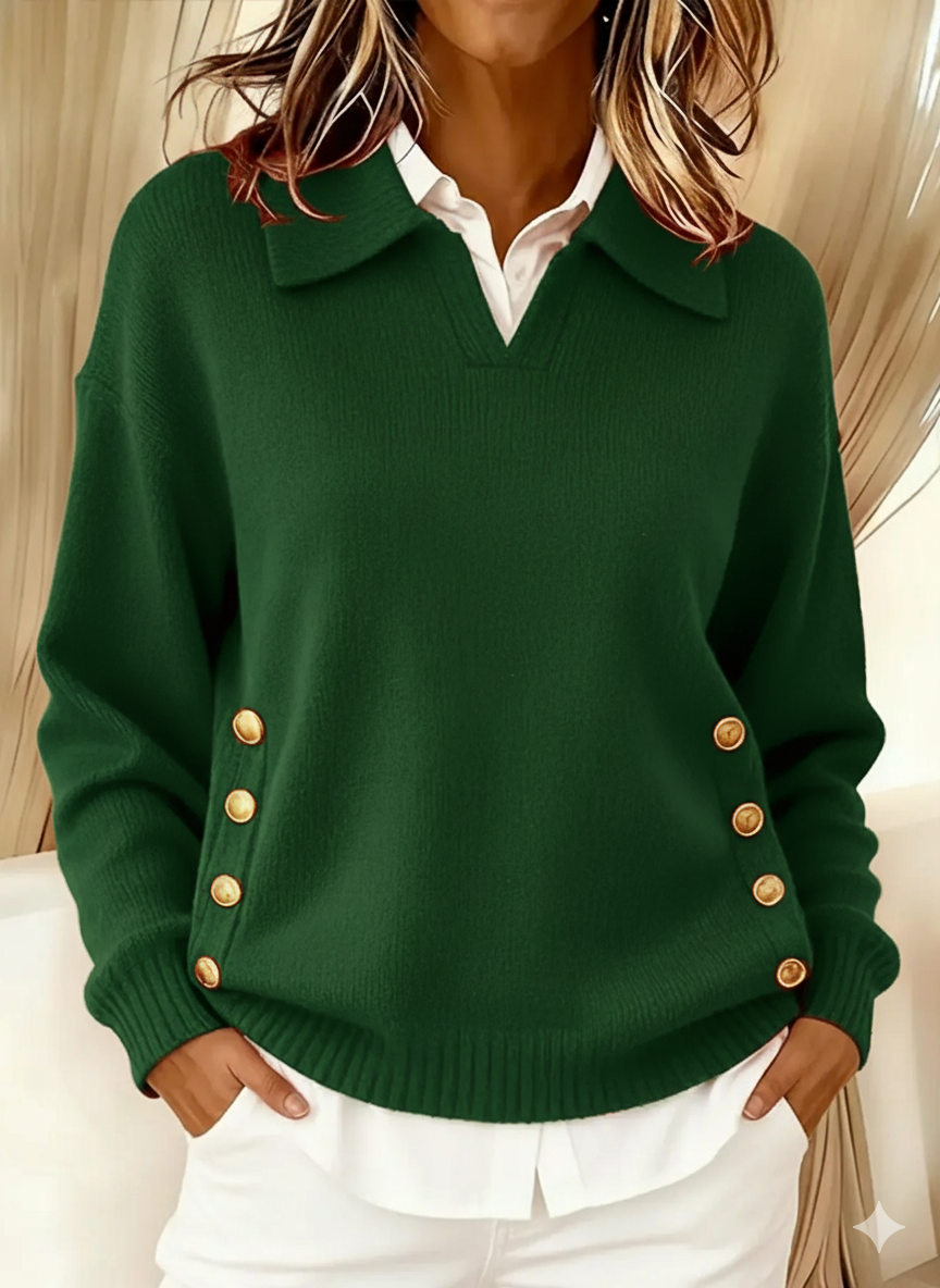 Elena | Sweater with Collar