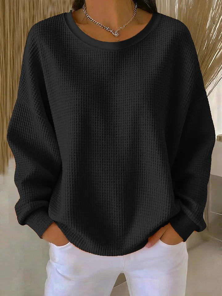 Ava | Sweater with a Wide Collar