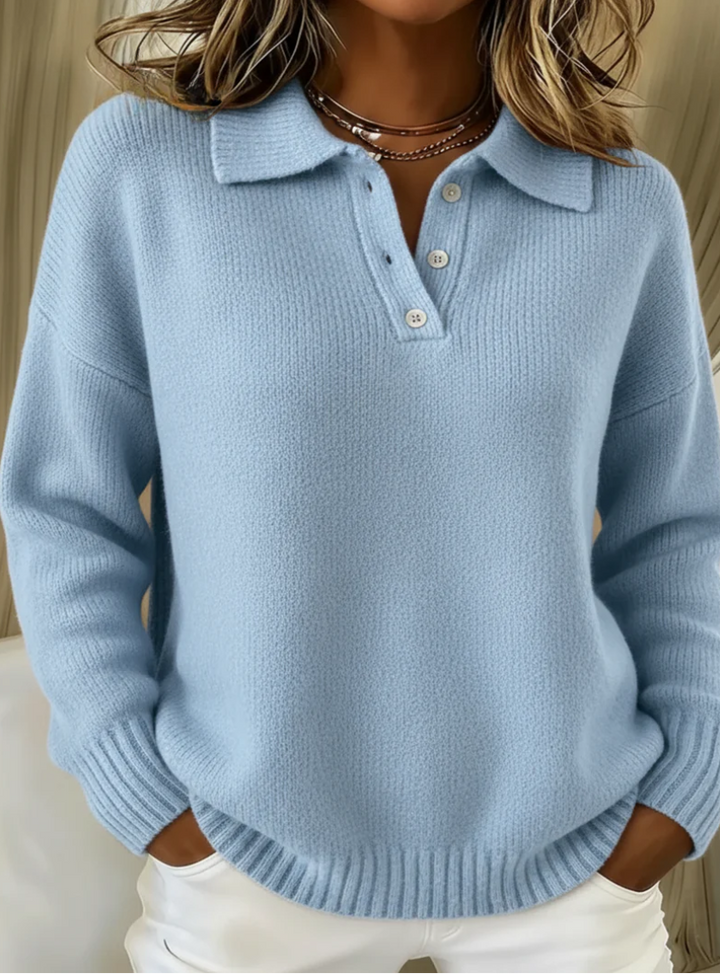 Sofia | Polo Sweater
