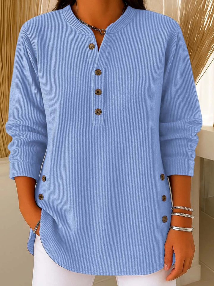 Summer | Sweater with a Round Neckline