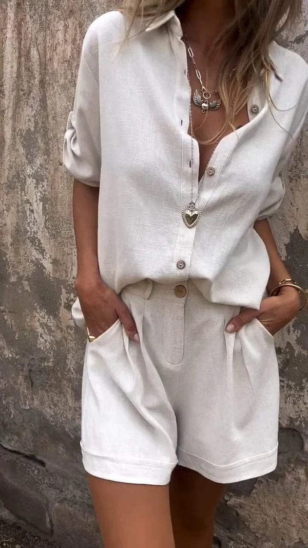Noa™ – Two-Piece Linen Blend Set