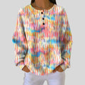 Sofia | Colorful Jumper with Raindrop Pattern