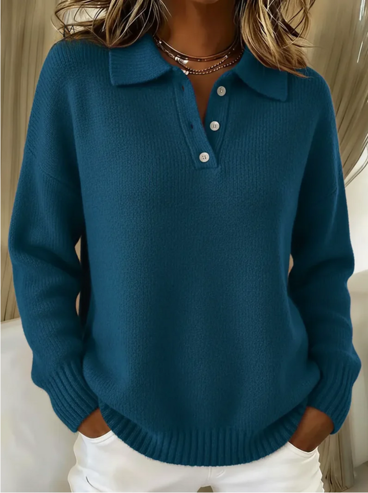 Sofia | Polo Sweater