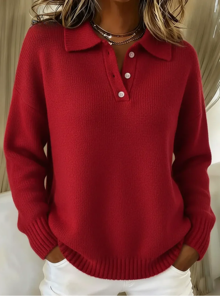 Sofia | Polo Sweater
