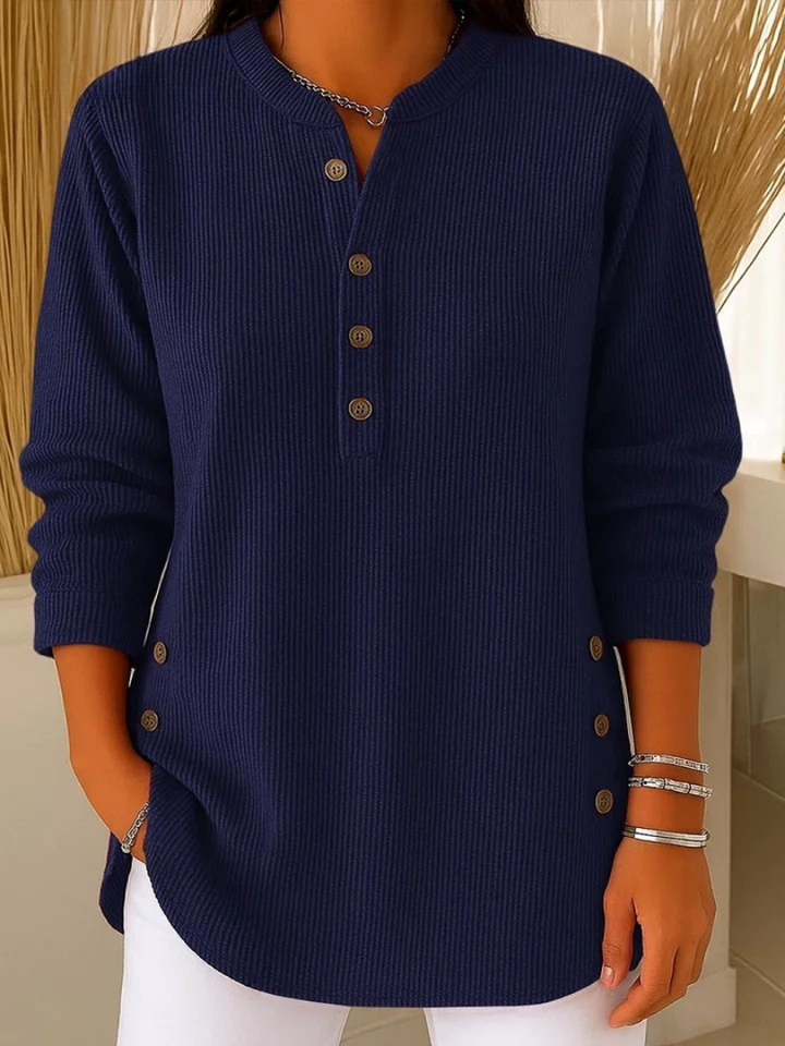 Summer | Sweater with a Round Neckline