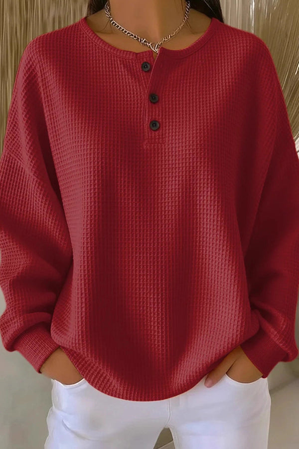 Carry | Loose-Fitting Blouse with Buttons