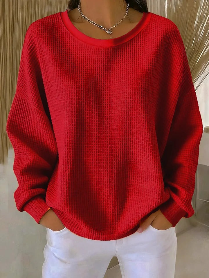 Ava | Sweater with a Wide Collar
