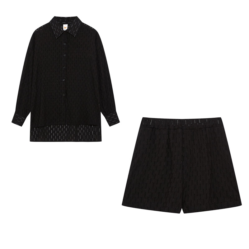 Elizabeth™ – Breezy Shirt & Shorts Set
