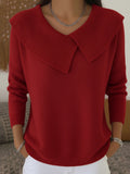 Cassidy | V-Neck Polo Sweater