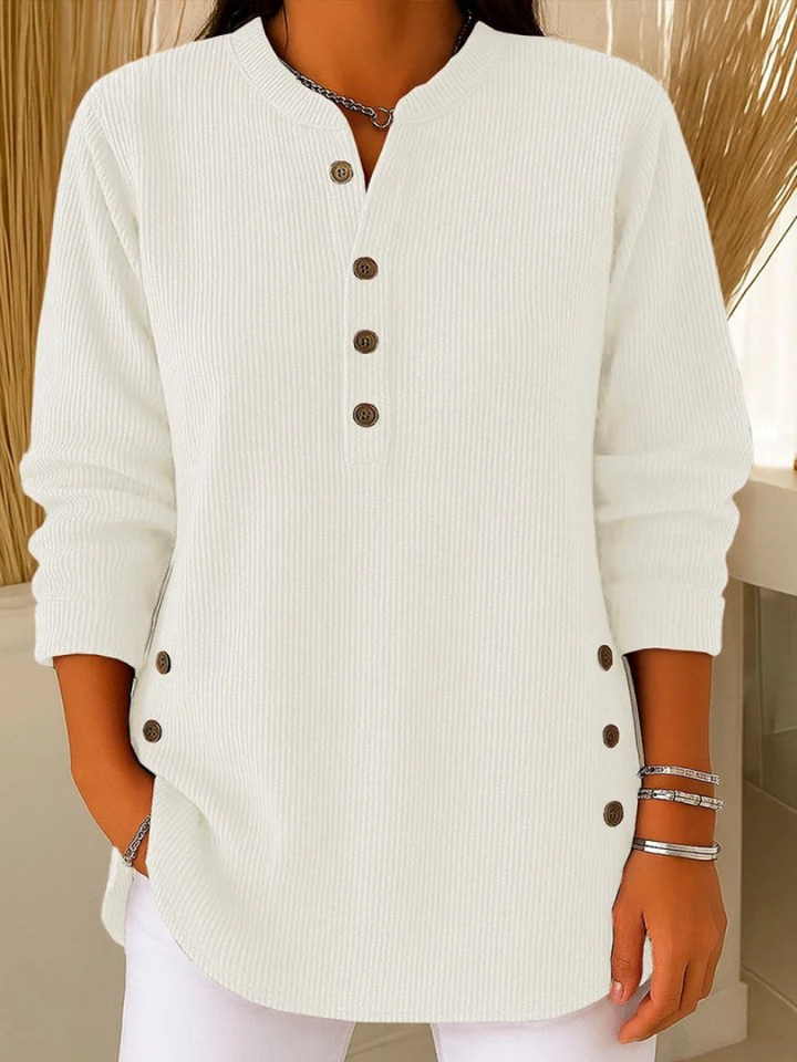 Summer | Sweater with a Round Neckline