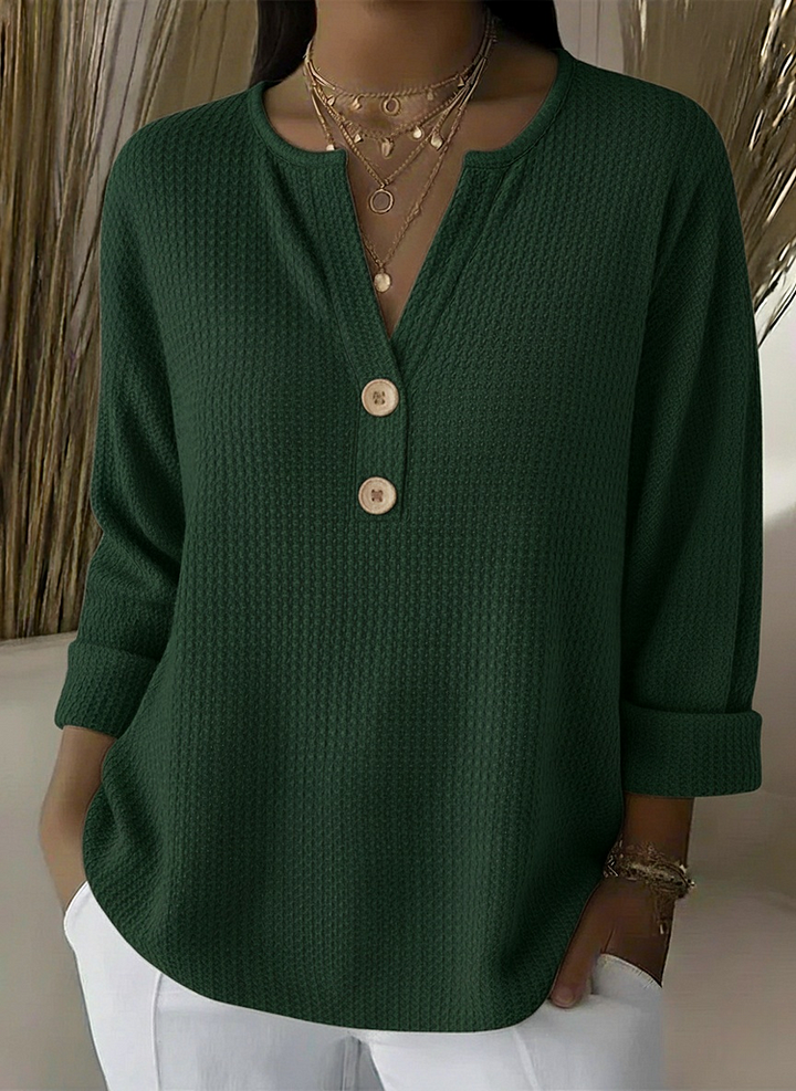 Liora | Structural Jumper with Buttons