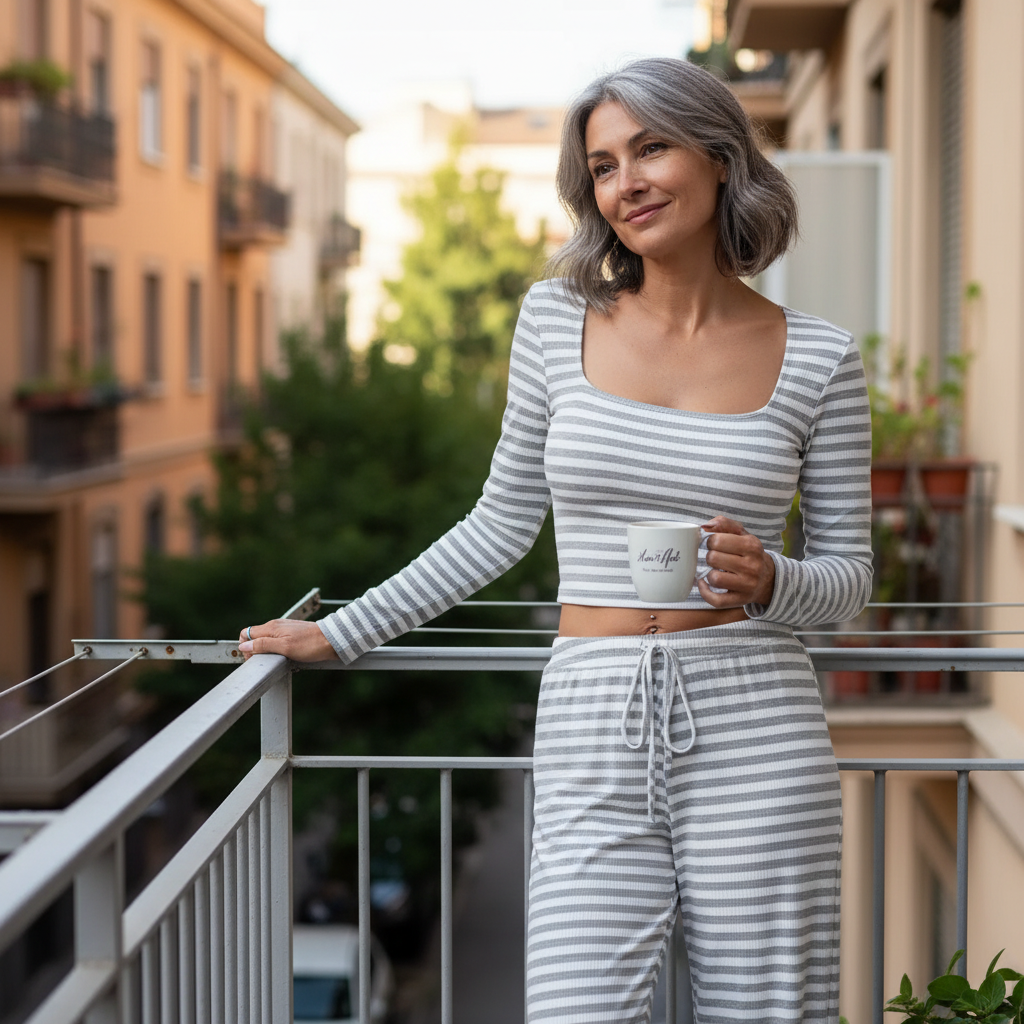 Sorrel™ – Striped Wide-Leg Pants Set