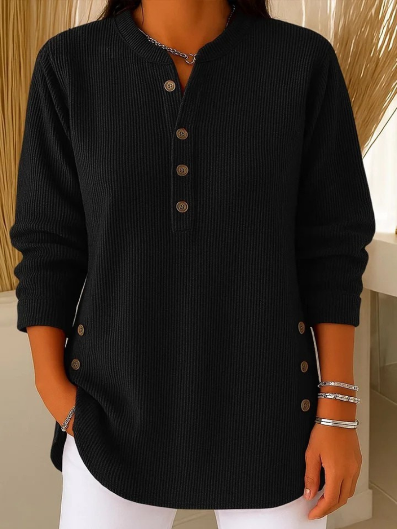 Summer | Sweater with a Round Neckline