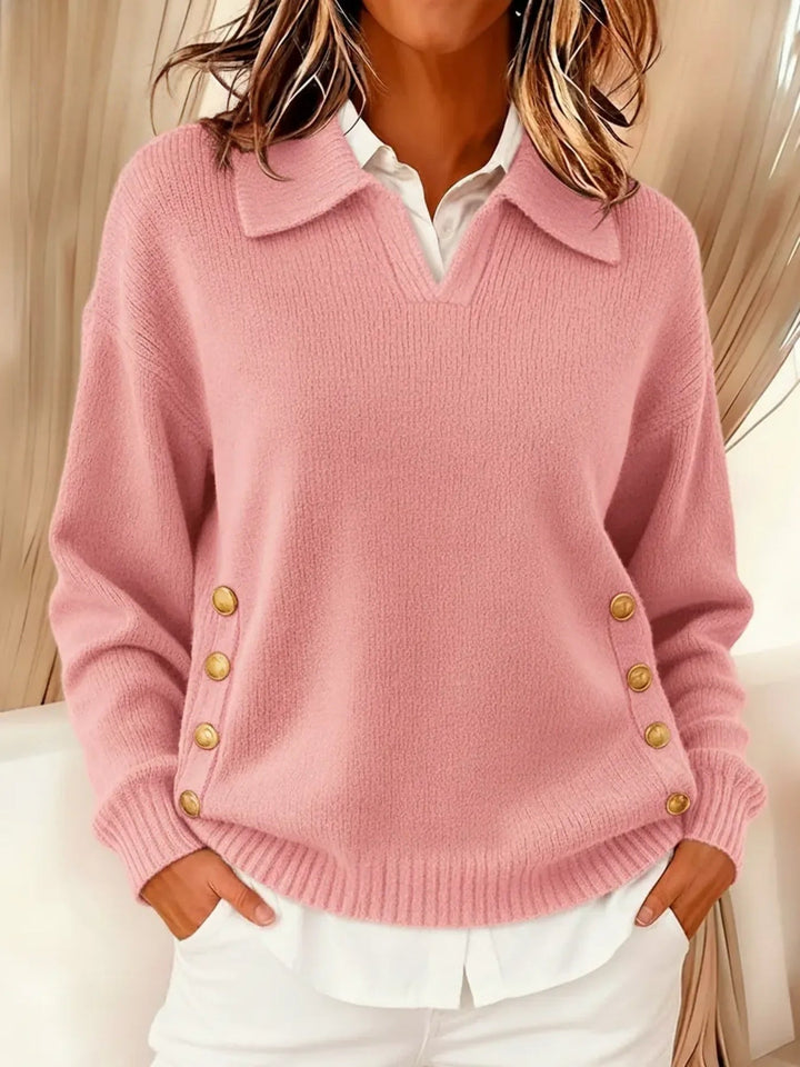 Elena | Sweater with Collar