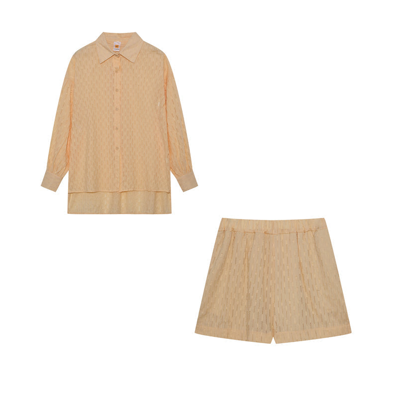 Elizabeth™ – Breezy Shirt & Shorts Set