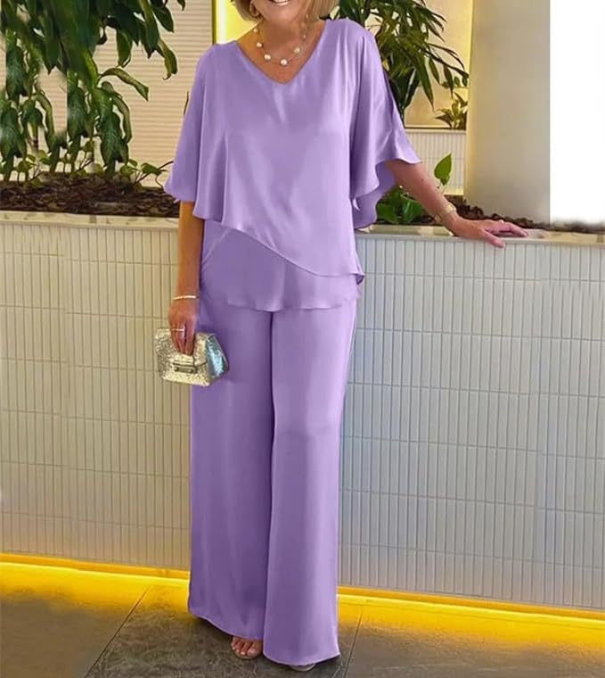 Martha™ – Effortless Wide-Leg Set