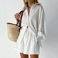 Elizabeth™ – Breezy Shirt & Shorts Set