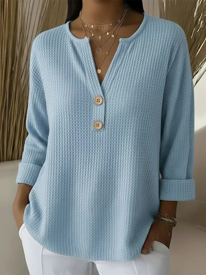 Liora | Structural Jumper with Buttons