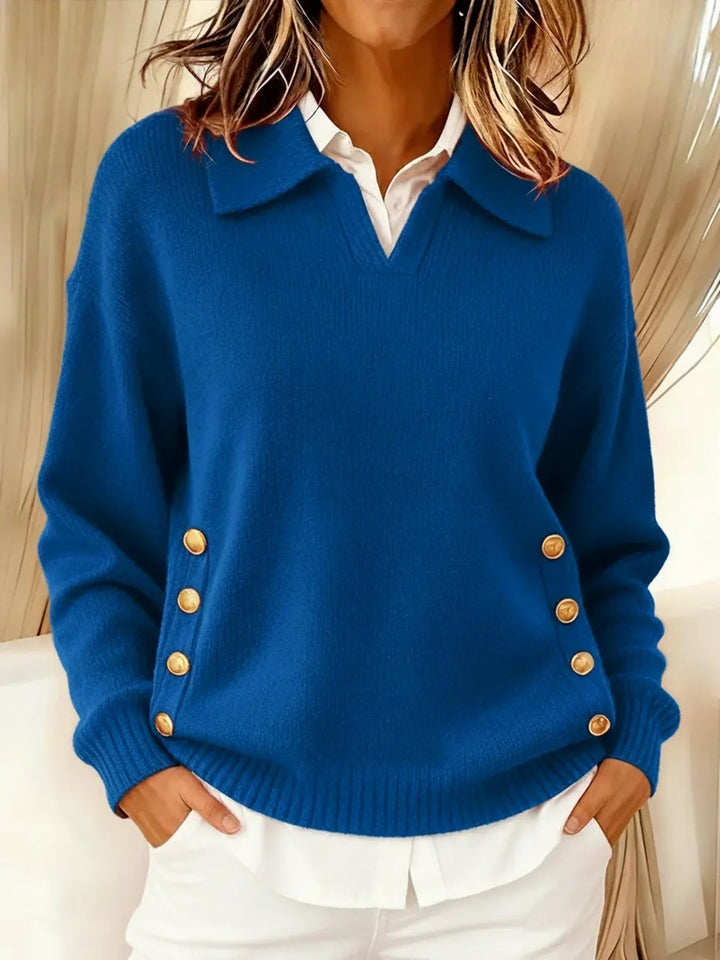 Elena | Sweater with Collar